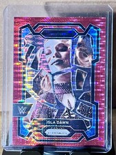 2024 Panini Prizm WWE #194 Isla Dawn Red Pulsar Prizms #/399