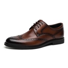 Genuine Leather Comfortable Flats Dress Shoes Men Formal Walking Business Shoes