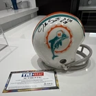 Jake Scott signed Miami Dolphins helmet autographed TRISTAR  MVP SB VII mini h