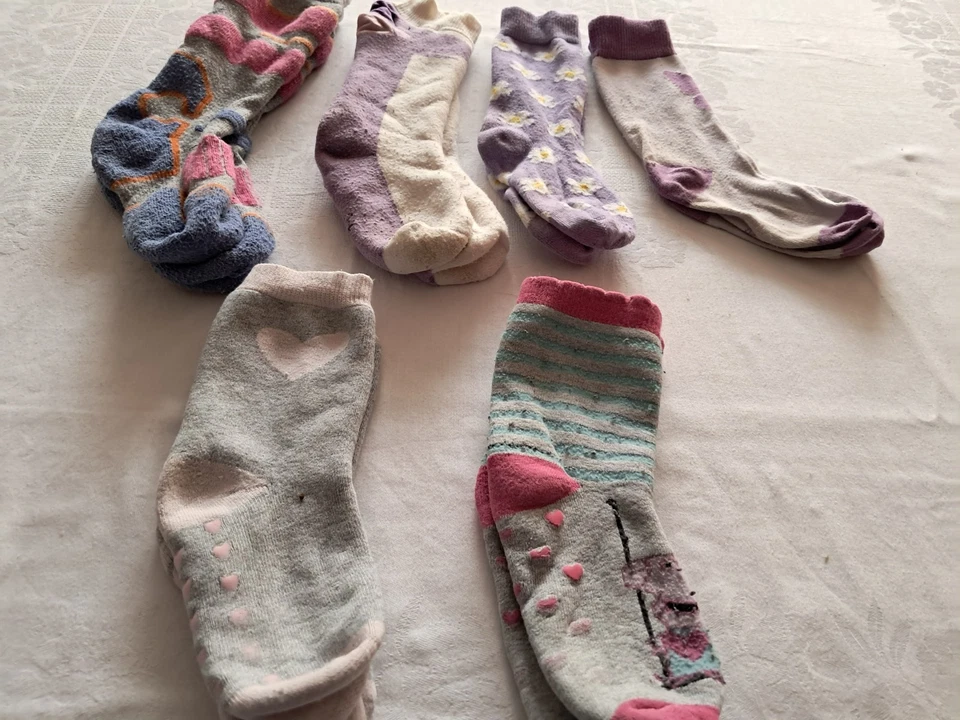 6 Paar Socken-4 Paar-Kniestrümpfe-2 Paar-Stoppersocken-Verschieden-Größe 27-30 - Bild 2 von 4