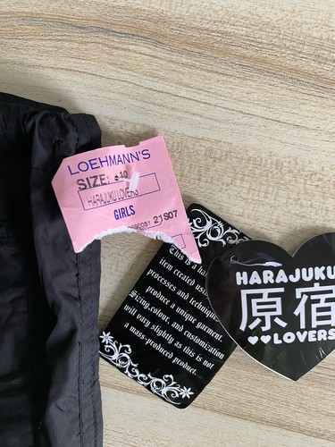 Harajuku Lovers Y2K Size 10 Girls New With Tags Nylon Cargo Pants - Picture 4 of 12