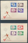XE67689 Hungary 1966 athletics sports FDC's used