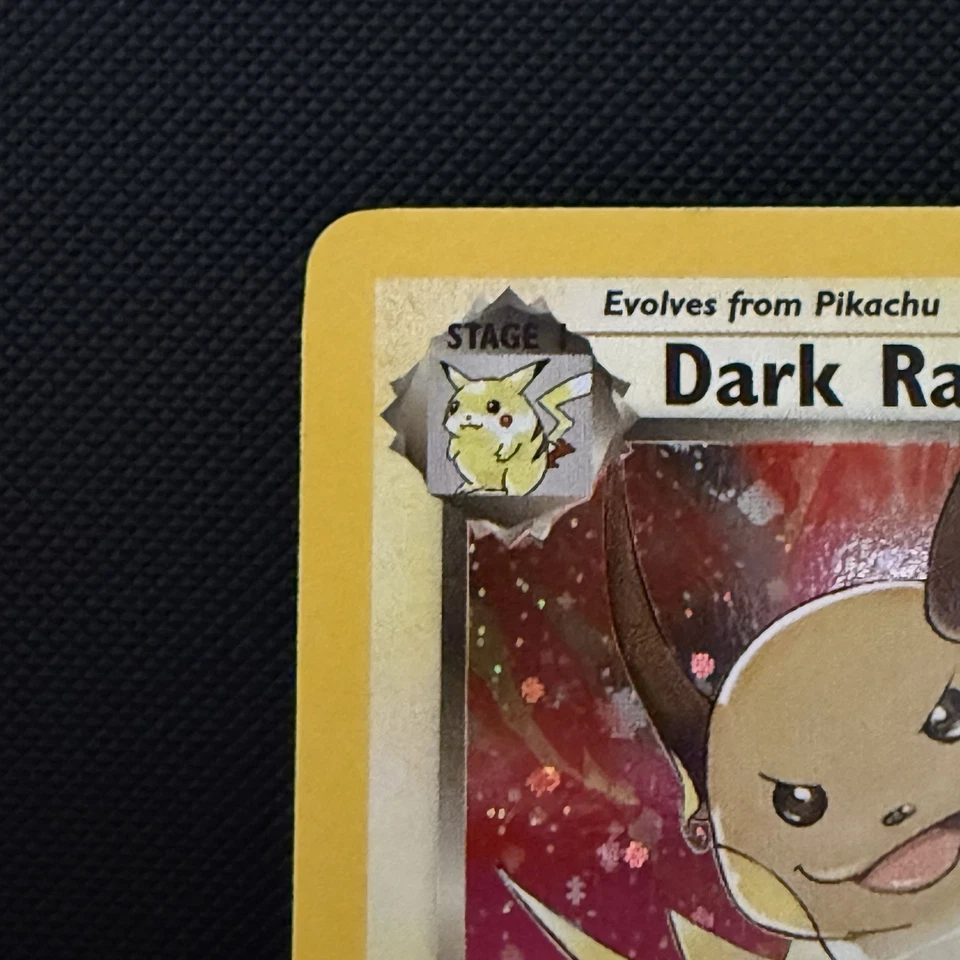 Dark Raichu 83/82 1st Edition Team Rocket Holo Rare Pokemon Card - Image 2 of 4