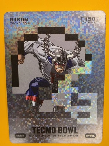 BO JACKSON BATTLE ARENA TECMO BOWL BISON JOSH ALLEN HI275 HELMET ICON BATTLEFOIL