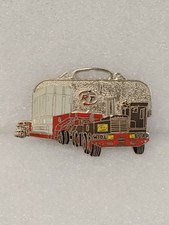 Vintage Enamel Watch Fob Mack Truck Heavy Load 410 Ton Transformer Duke Power