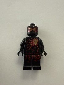 LEGO Ninjago NRG Cole Minifigure with Spinner Weapons Cards 90% Complete 9572 