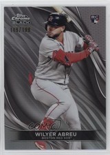 2024 Topps Chrome Black Refractor 149/199 Wilyer Abreu #23 0c7p