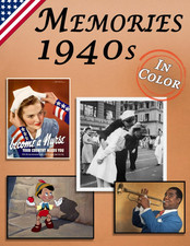 Memories: Memory Lane 1940S for Seniors with Dementia USA Edition  In Color, L