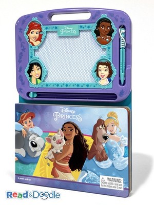 Disney Princess Read & Doodle - Learning resources for kids, a magnetic drawing