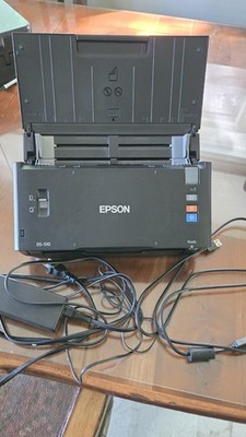 Epson DS-510 Color Document Photo Scanner Duplex Sheet-Fed USB J341A w/Cords ADF