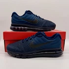 Nike Air Max 2017 Binary Blue Black Obsidian Sneakers 849559-405 Mens Size NEW