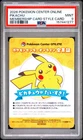 2026 POKEMON CENTER ONLINE MEMBERSHIP CARD STYLE CARDS PIKACHU PSA 9