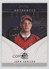2009-10 SP Game Used Edition Authentic Rookies 207/699 John Carlson #132 0o5t