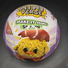 Miniverse Make It Mini Food Spring Series Mystery Capsule Craft Toy Sealed New