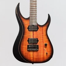 Schecter USA Custom Shop Sunset Extreme Exotic 6 Flamed Koa Electric Guitar