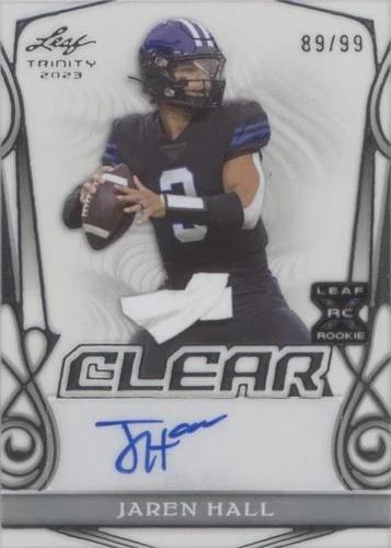 2023 Leaf Trinity Jaren Hall #CA-JH3