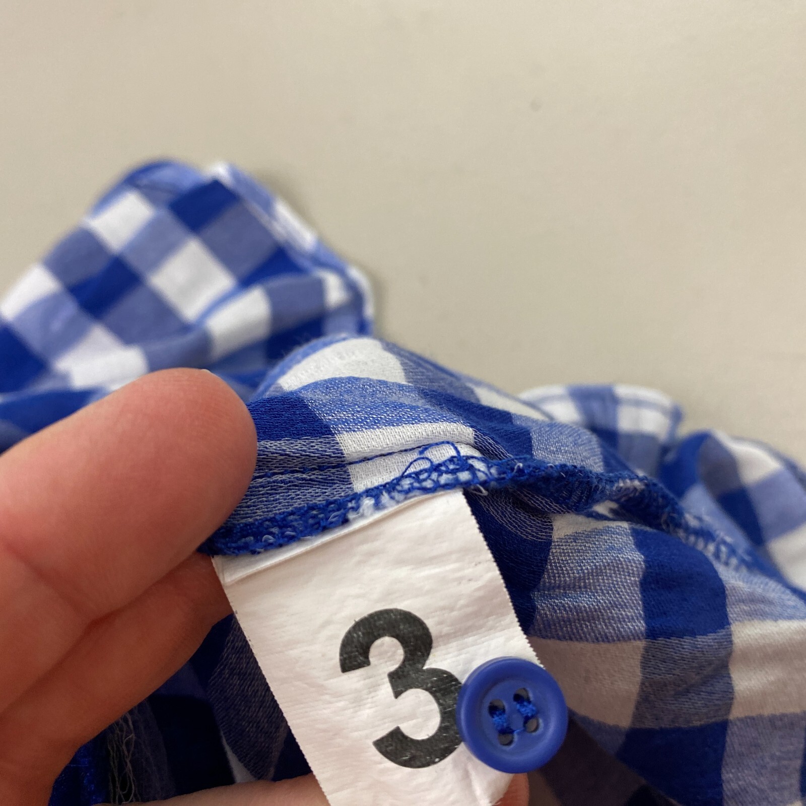 Zara Basic Top Medium Womens Buffalo Plaid Button… - image 12