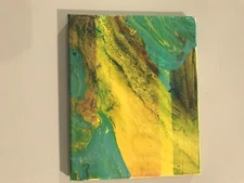 “Modern ART canvas”. Original acrylic painting modern and bright. New art.8”x10”