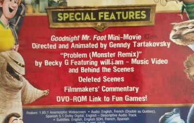 Hotel Transylvania ~ DVD animation vampires werewolf Frankenstein