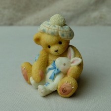 Cherished Teddies Vintage 1998 Junior Everyone is a Bear's Best Friend Figurine