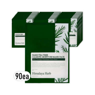 Nard Tea Tree Calming Moisture Mask Pack 23ml*90ea - FREE SHIPPING