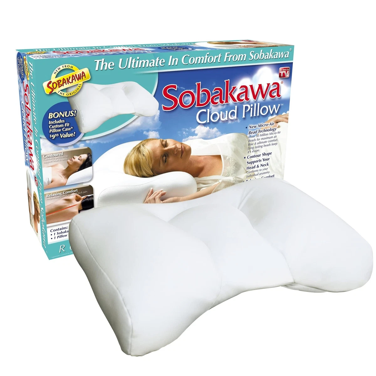 Natures pillows top sobakawa buckwheat pillow