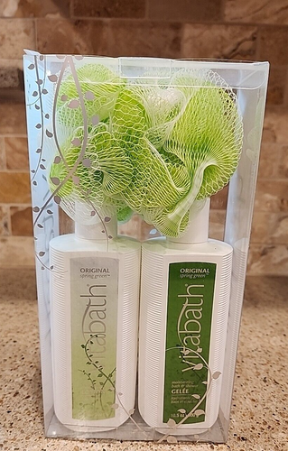 Vitabath Original Spring Green Everyday Gift Set Bath Shower Gelee Lotion Sponge - 第 1/8 張圖片