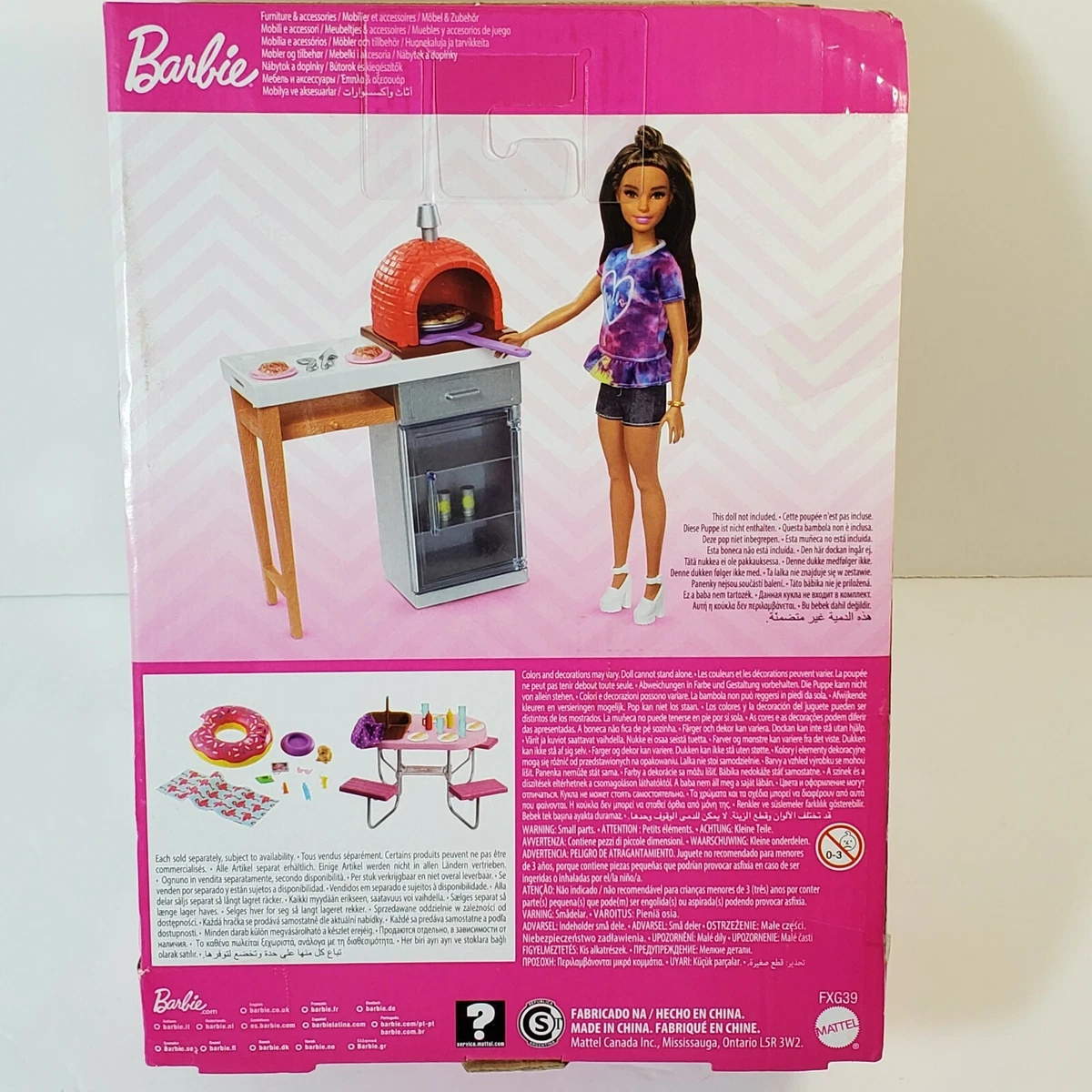 Barbie pizza best sale oven set