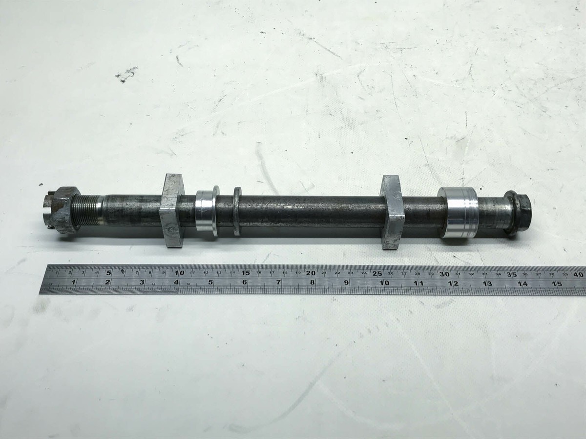 Kawasaki Ninja ZX6R Hinten Steckachse Achse Rear Wheel Axle