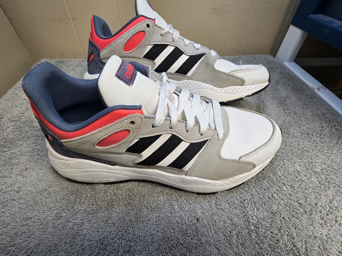 Adidas Shoes Men Size 7.5 Chaos Ortholite White Float Sneakers Lace Up  Athletic