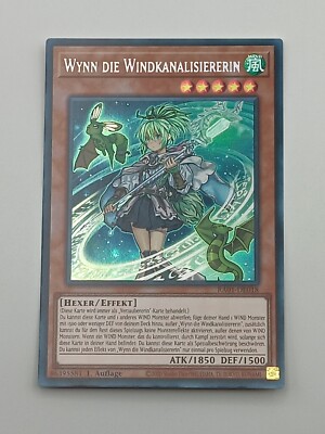 Yu-Gi-Oh! Einzelkarte Wynn die Windkanalisiererin 1st NM