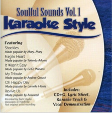 Soulful Sounds Vol. 1 Christian Karaoke Style NEW CD G Daywind New, Sealed