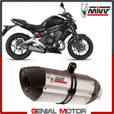 Mivv Complete Exhaust Suono Inox for KAWASAKI ER-6N F 2012 > 2016