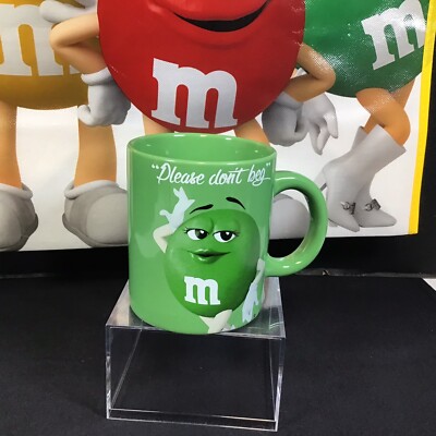 M&M's Six Characters Yellow Tote Bag and Ms Green Mug White Boots