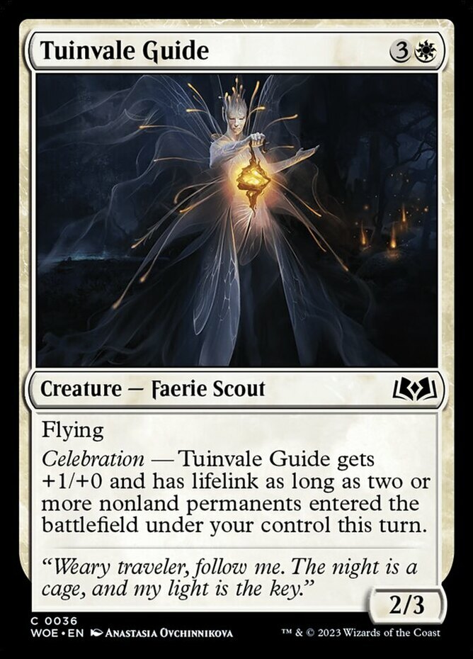 x4 Tuinvale Guide C MTG Wilds of Eldraine M/NM, English