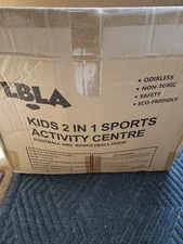 Lbla Kids 2 In 1 Sports Activity Center w/ box damage  Come With 3 Balls/Pump