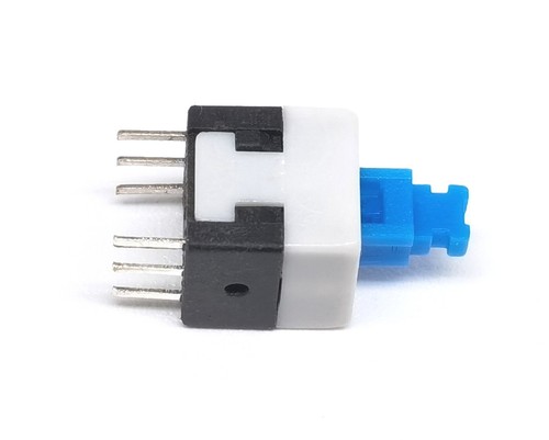 10X MIKROTASTER MICRO TASTER TASTEND MINI 6 PIN 8X8X13MM 2,54MM RASTERMAß - Bild 3 von 4