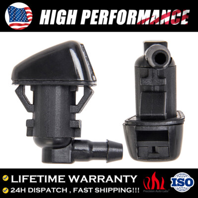 2 Windshield Washer Nozzle Squirter Jet Professional Parts 30655605 For Volvo