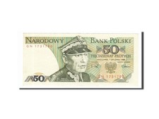 #156769 Banknote, Poland, 50 Zlotych, 1988, 1988-12-01, AU(55-58)