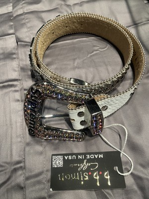 supreme b.b. simon belt S/M White | eBay 