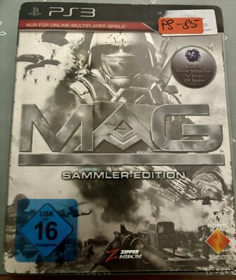 MAG: Massive Action Game -- Special Edition (Sony PlayStation 3, 2010)