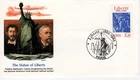 100TH ANNIVERSARY STATUE OF LIBERTY,  PARIS, FRANCE  1986  FDC18928