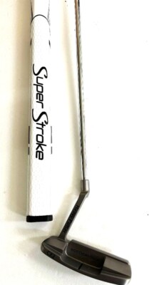 BOCCIERI COUNTER BALANCE PUTTER, CX-2 400g HEAD, 37-39 INCHES, SS FLATSO 17