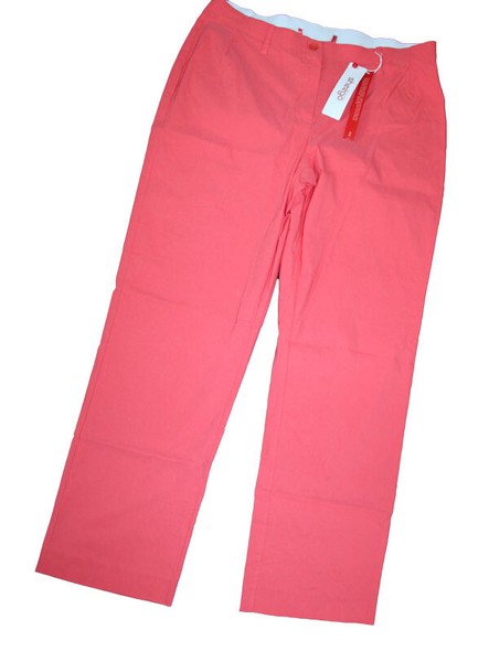 Damen Hose Schlupfhose Stretchhose Stretchig Damenhose Rot Sheego Gr. 46 Neu-image