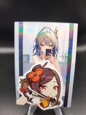 Stelle Honkai Star Rail Anime Waifu Card Doujin ACG Goddess Holo