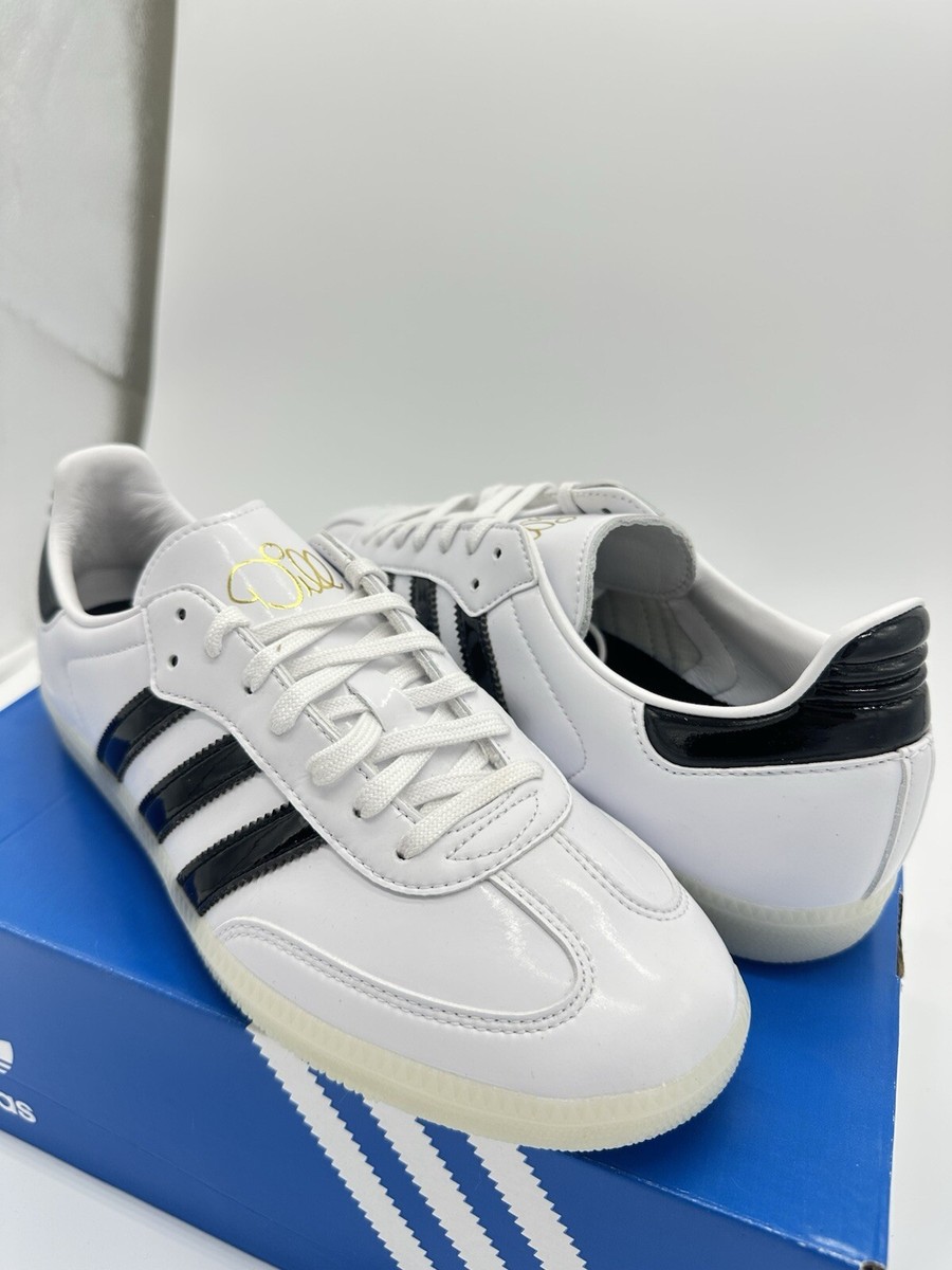 Size 8.5 - adidas Jason Dill x Samba White Black | eBay