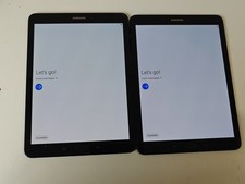 Lot of 2 Good Unlocked Samsung Galaxy Tab S3 SM-T820 32GB 9.7" Wi-Fi Tablet