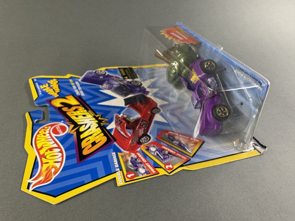 1999 Mattel Hot Wheels CRASHERS 2 Double Damage Backwoods Bomb | eBay