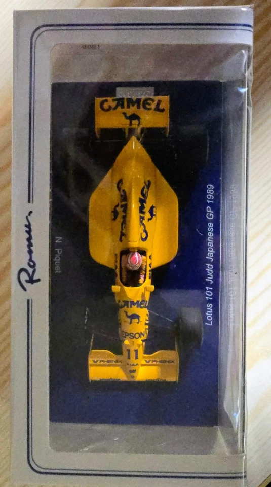 ROMU072 Spark Lotus 101 Judd Camel N. Piquet GP Japan 1989 - Bild 2 von 4