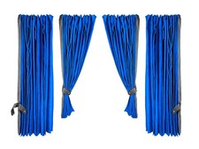 4tlg. LKW Gardinen Scheibengardinen Vorhänge Für MAN TGA TGX TGS TGM TGL ab 2021